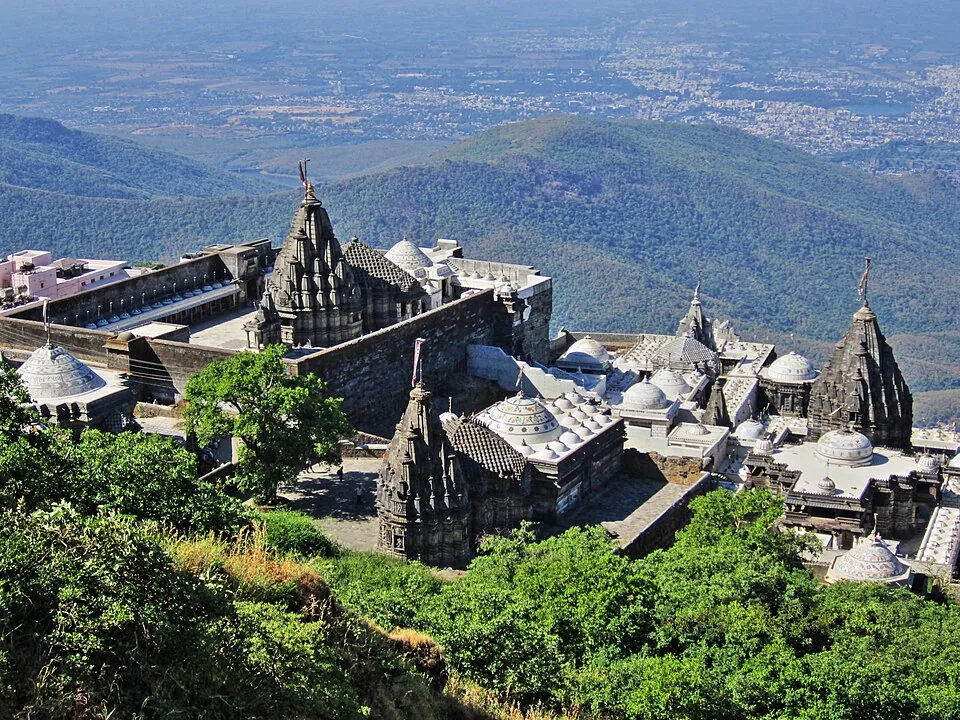 Medieval temples atop sacred Mount Girnar, Junagadh