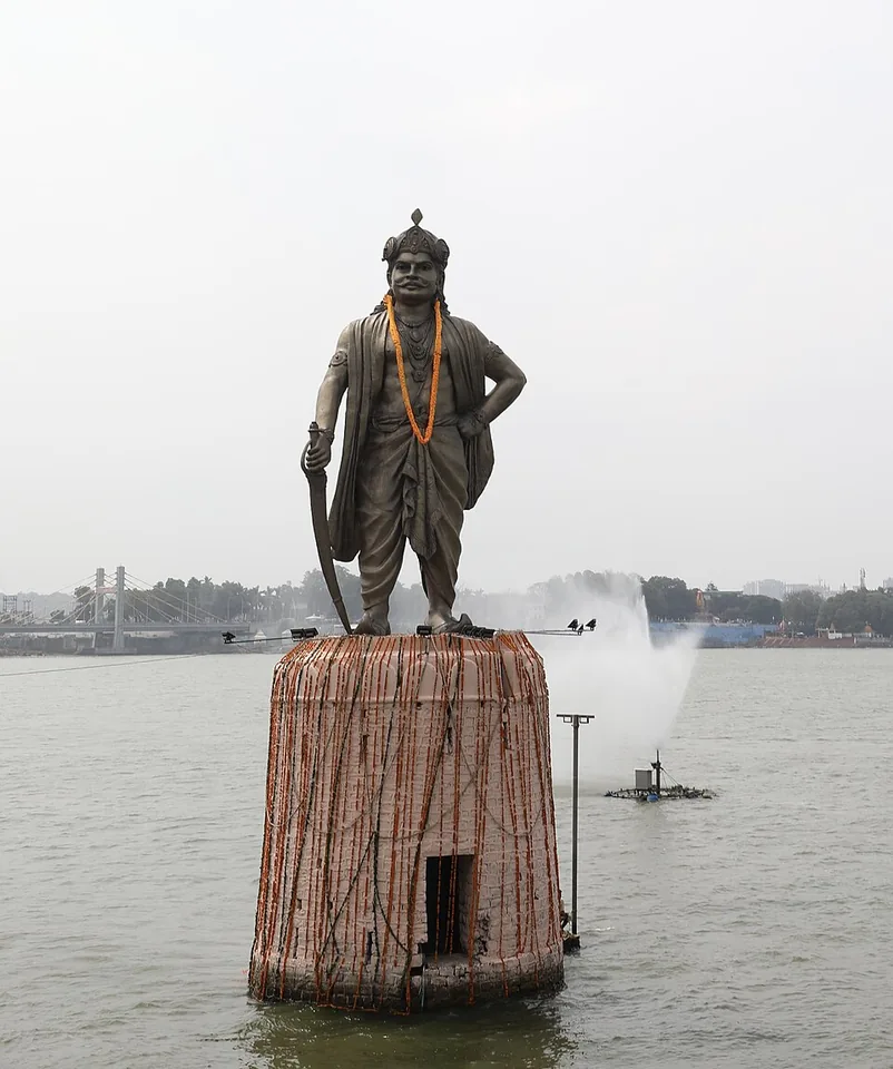 Raja Bhoja of Dhara-nagari — the most celebrated king of the Parmar line; statue at Bhopal · Wikimedia Commons